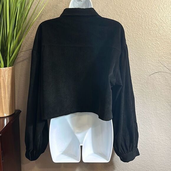 #375 SHEIN size XL corduroy two side jacket - Picture 8 of 10